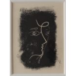 Georges Braque Profile de Femme Lithograph,