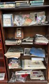 Sporting memorabilia - including correspondence, boxing books, Rugby programmes,