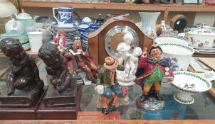 Four Royal Doulton figures including Town Crier HN2119, Owd William HN2042,