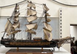 A model ship the Fragata Espagnola