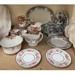 A Wellington China part tea set together with other decorative pottery etc ***PLEASE NOTE THAT