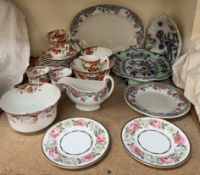 A Wellington China part tea set together with other decorative pottery etc ***PLEASE NOTE THAT