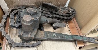 A Yale Pul-Lift manual chain horse ***PLEASE NOTE THAT THIS LOT WILL BE DISPOSED OF 14 DAYS FROM