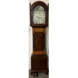 A 19th century mahogany longcase clock,