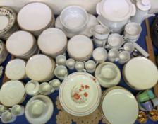 An Extensive Thomas of Germany part dinner set together with other plates,