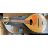 A Russian eight string mandolin,