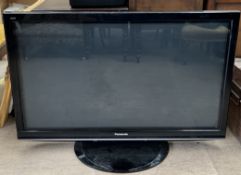 A Panasonic 46" flat screen television, model TX-P46G10B (Sold as seen,