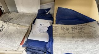 A collection of Historic newspapers ***PLEASE NOTE THAT THIS LOT WILL BE DISPOSED OF 14 DAYS FROM