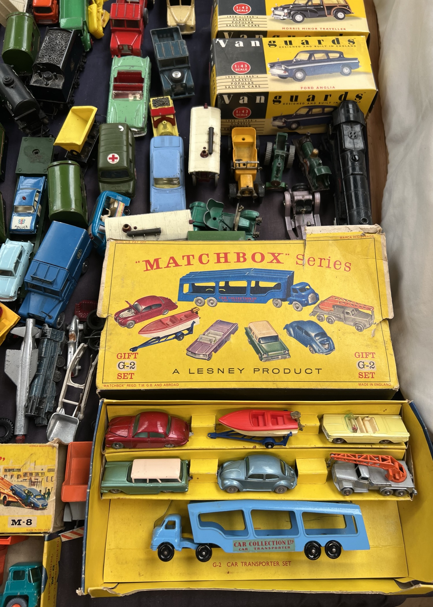 A Matchbox Series Gift G-2 Set by Lesney together with a Major pack M-8, other Lesney models, Corgi, - Image 2 of 5