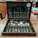 A Butler of Sheffield canteen of electroplated cutlery from the Cavendish collection,