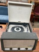 A Dansette record player ***PLEASE NOTE THAT THIS LOT WILL BE DISPOSED OF 14 DAYS FROM THE DATE OF