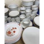 An Extensive Thomas of Germany part dinner set together with other plates,