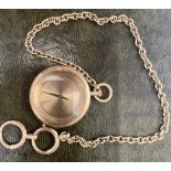 An 18ct yellow gold Gentleman's open faced pocket watch bu Ludger Kamper,