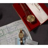 A gentleman's Omega De Ville wristwatch,