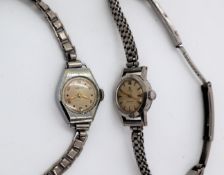 A lady's Cyma wristwatch, the circular dial.