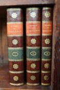 Jameson (Robert) System of Mineralogy, 1804, 1805 & 1808 in three volumes,