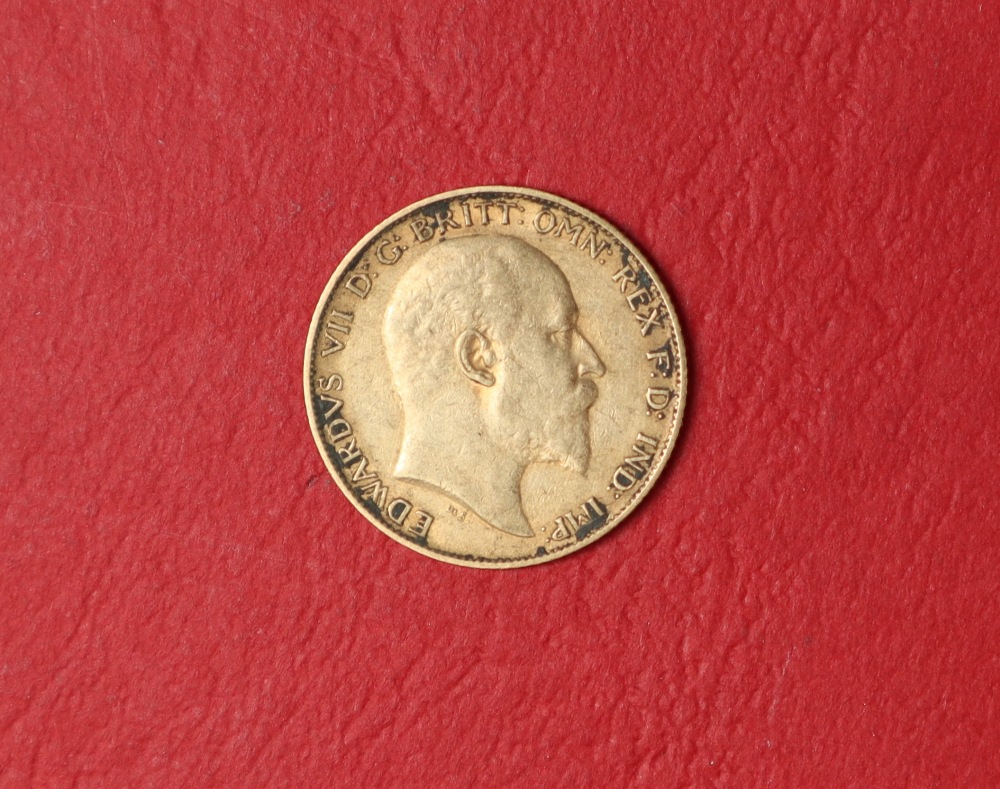 An Edward VII gold half sovereign dated 1903 - Image 2 of 2