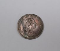 A George III silver Five Shillings Dollar dated 1804