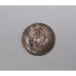A George III silver Five Shillings Dollar dated 1804