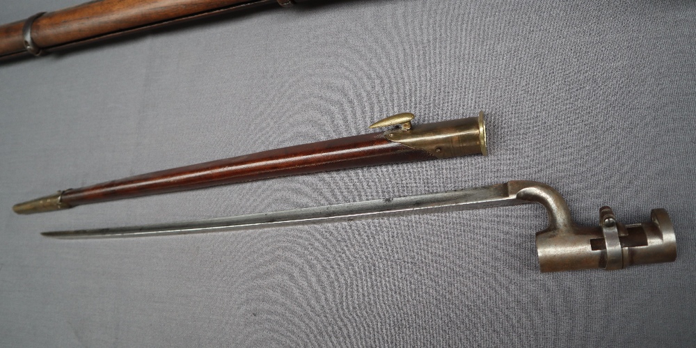 An Enfield Three Band Percussion Musket, - Bild 2 aus 9