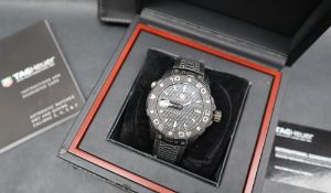 A gentleman's Tag Heuer Aquaracer 500m Calibre 5 Automatic wristwatch,