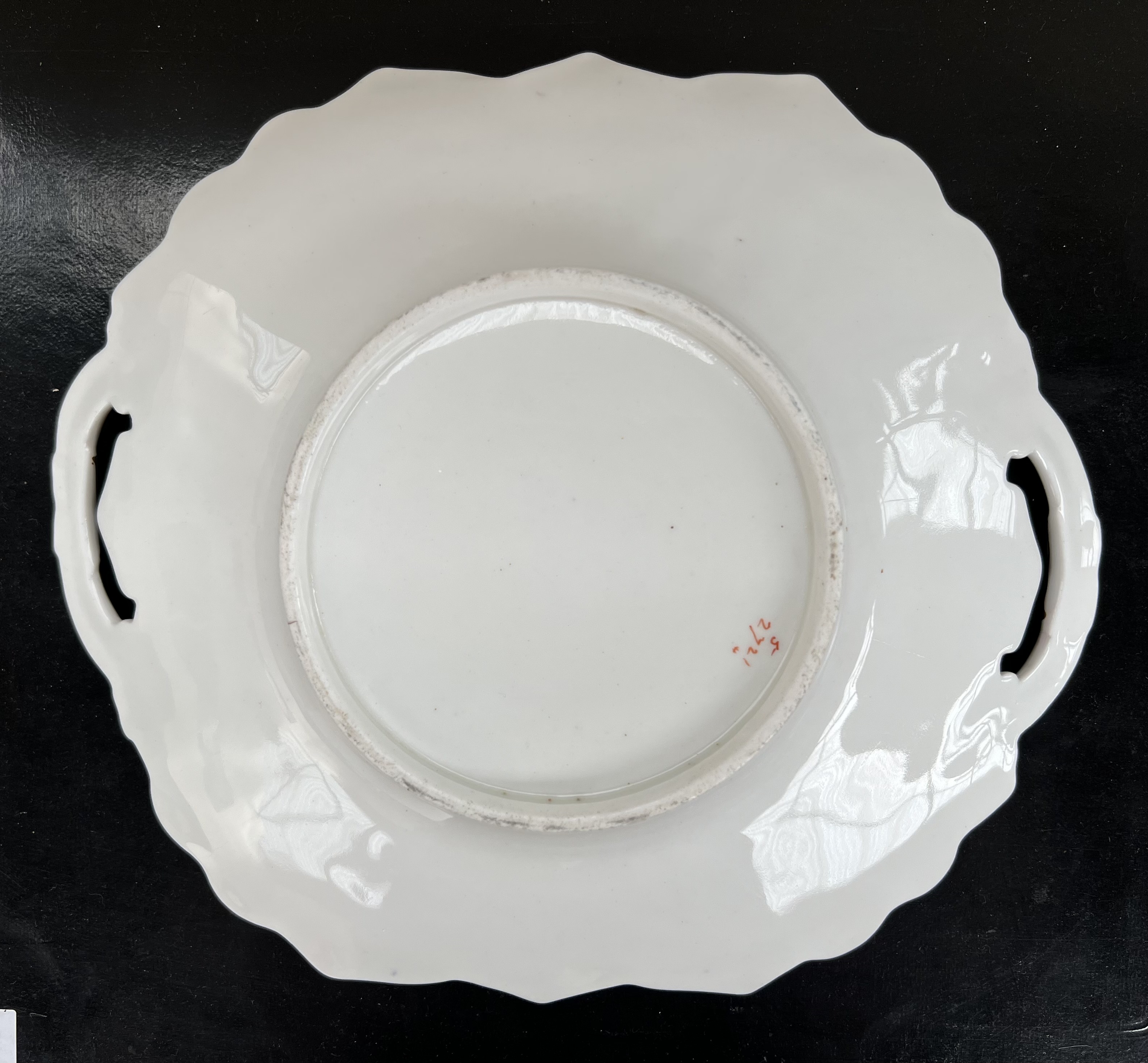 A pair of Minton porcelain plates together with a Meissen fruit moulded plate, - Image 13 of 15