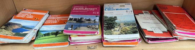 A collection of Ordnance Survey maps