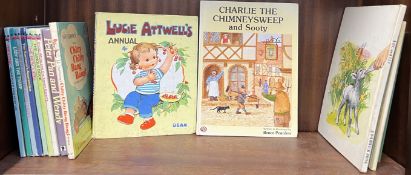 A collection of Children's books including Charlie the Chimney Sweep and Sooty, 1st Edition 1983,