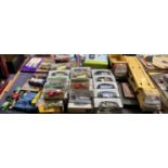 Assorted Corgi models together with other model cars,