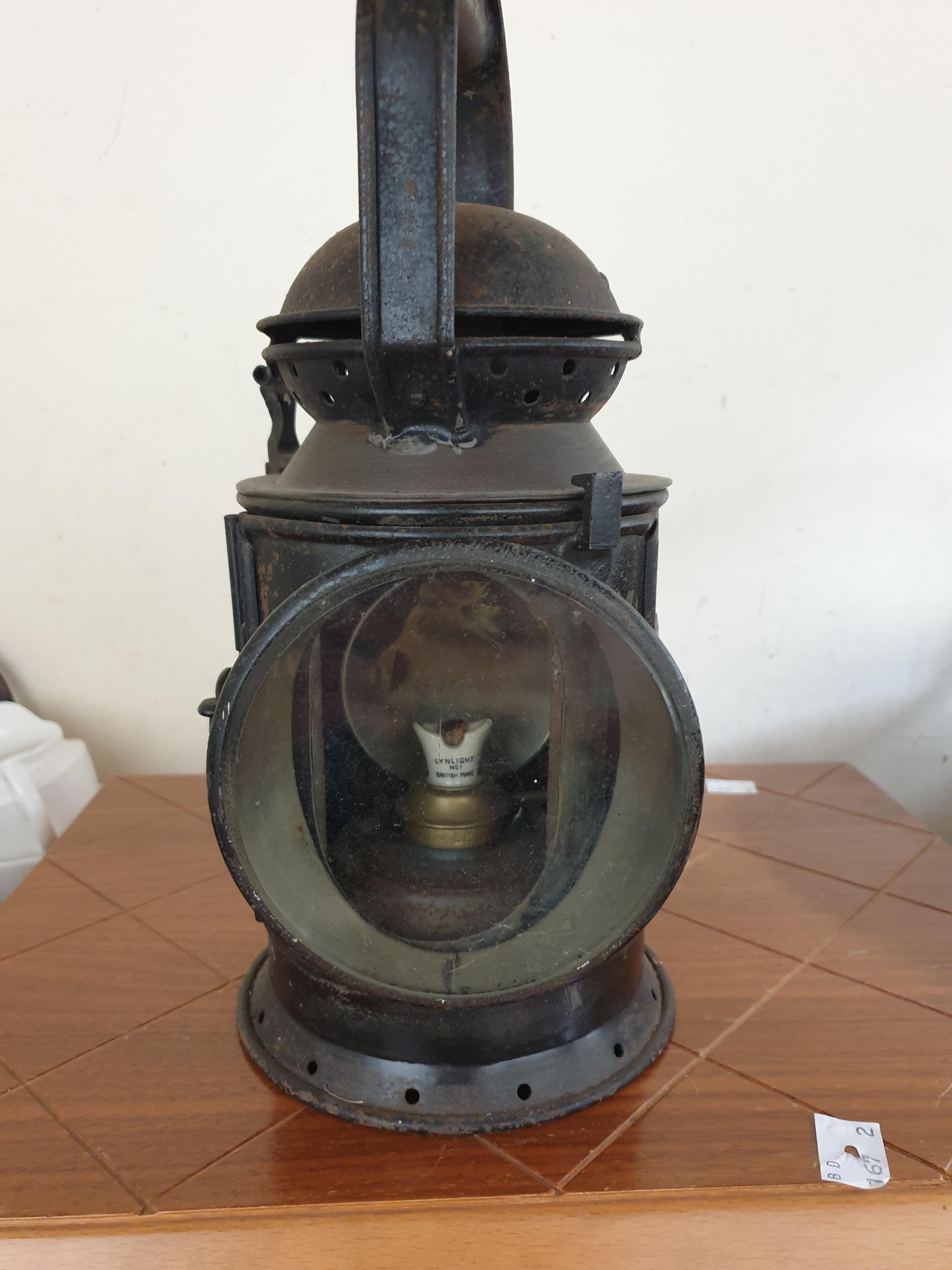 British Rail carriage lamps together with a Miners lamp and a Lucas Sentry lamp - Image 2 of 13