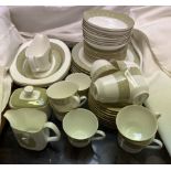 A Royal Doulton Sonnet pattern part tea and dinner service