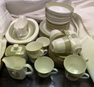 A Royal Doulton Sonnet pattern part tea and dinner service