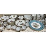 A Royal Worcester Evesham pattern part tea and dinner set etc