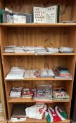 A large collection of first day covers together with stamps, cigarette cards,