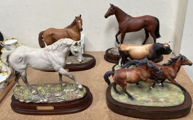 A Royal Doulton limited edition model of Red Rum, DA 218, No.