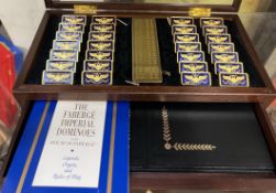 A House of Faberge Imperial dominoes set,