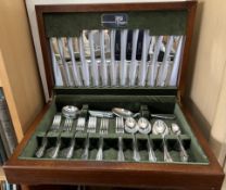 A Roberts and Dore electroplated part flatware service,