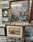 T Mortimer Sailing ships in harbour Watercolour Together with other watercolours by the same artist,