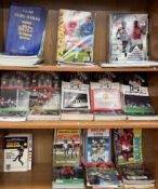 A collection of Football programmes including Manchester United,