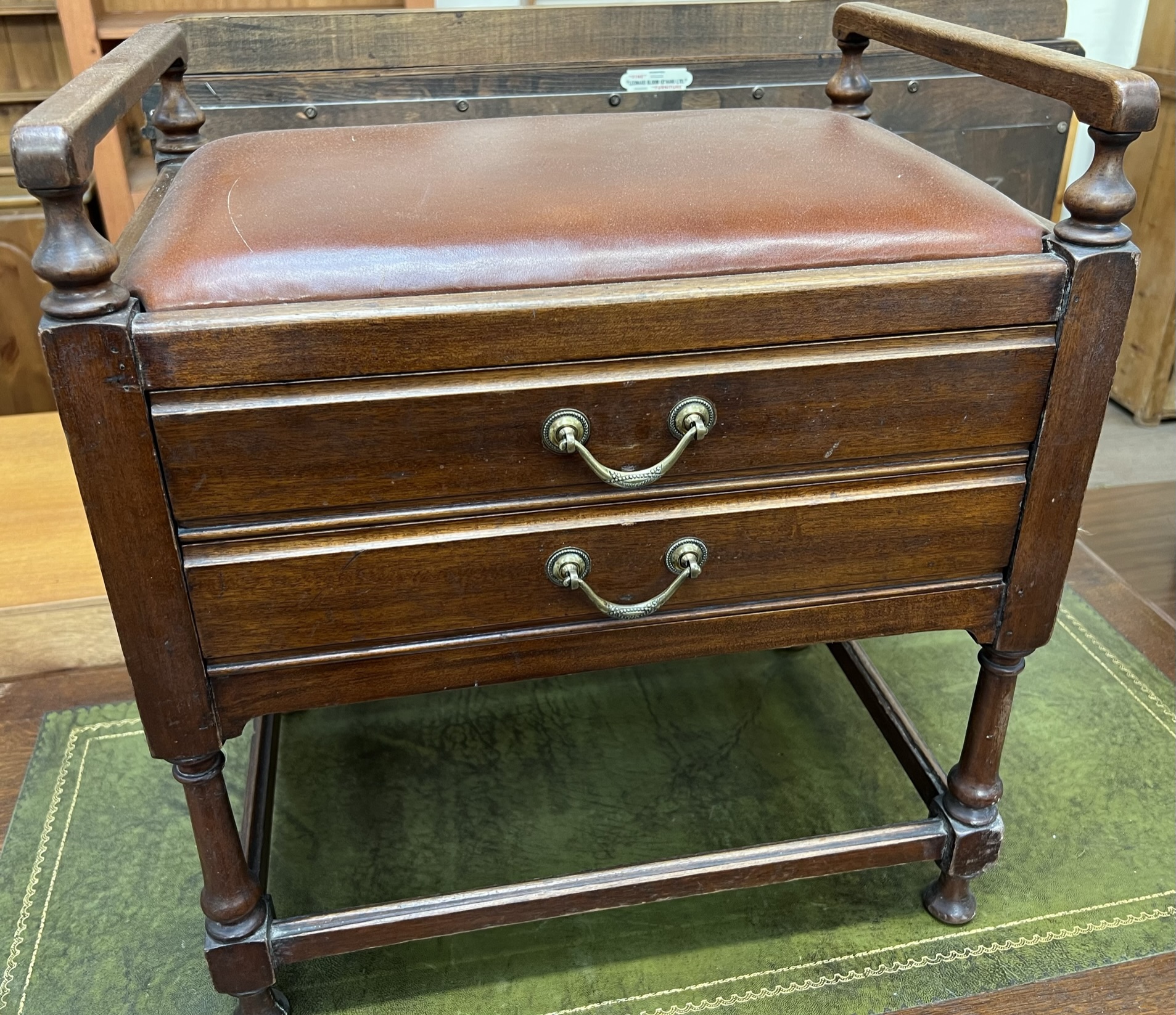A Dale Forty piano stool,