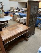 A Victorian pine dressing table,