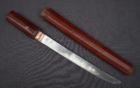 A Japanese short sword / Katana,
