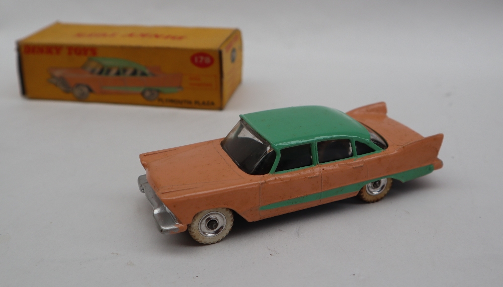 A Dinky Toys 173 Nash Rambler in pink with blue flash and cream hubs in correct colour spot type 2 - Image 2 of 3