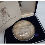 A 400th anniversary of the translation of the Bible into Welsh silver commemorative medal,