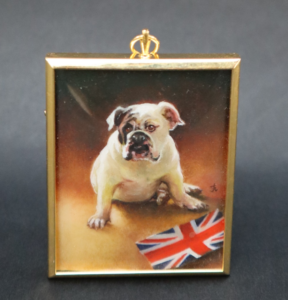 Joy Stanley Rickett British Bulldog Miniature 6 x 4.