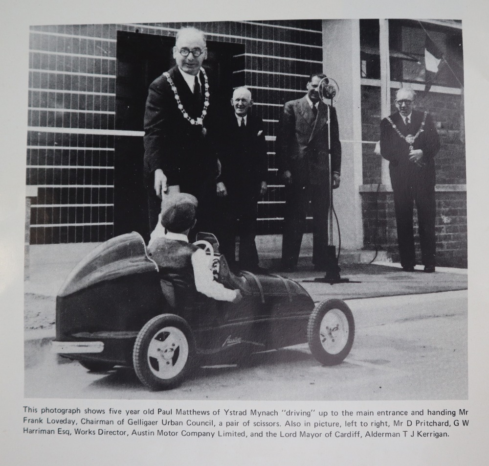 A 1949 Austin Pathfinder pedal car, stamped under the seat 1 36 5 49, - Image 16 of 28