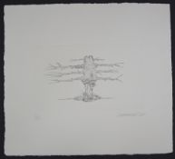 Laura Ford Tree Form Figure A limited edition etching, No. 1/50 Signed and dated 2007 Unframed 17.