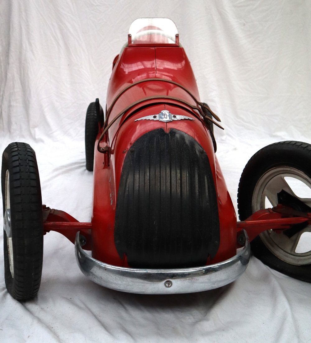 A 1949 Austin Pathfinder pedal car, stamped under the seat 1 36 5 49, - Image 13 of 28