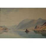 William Heaton Cooper Crummock Water Watercolour Signed 37 x 55cm Purchased from the artist in