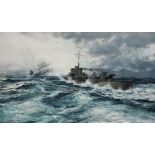 John Alford "The torpedoed ship : HMS Blean on escort duty in the Mediterranean,
